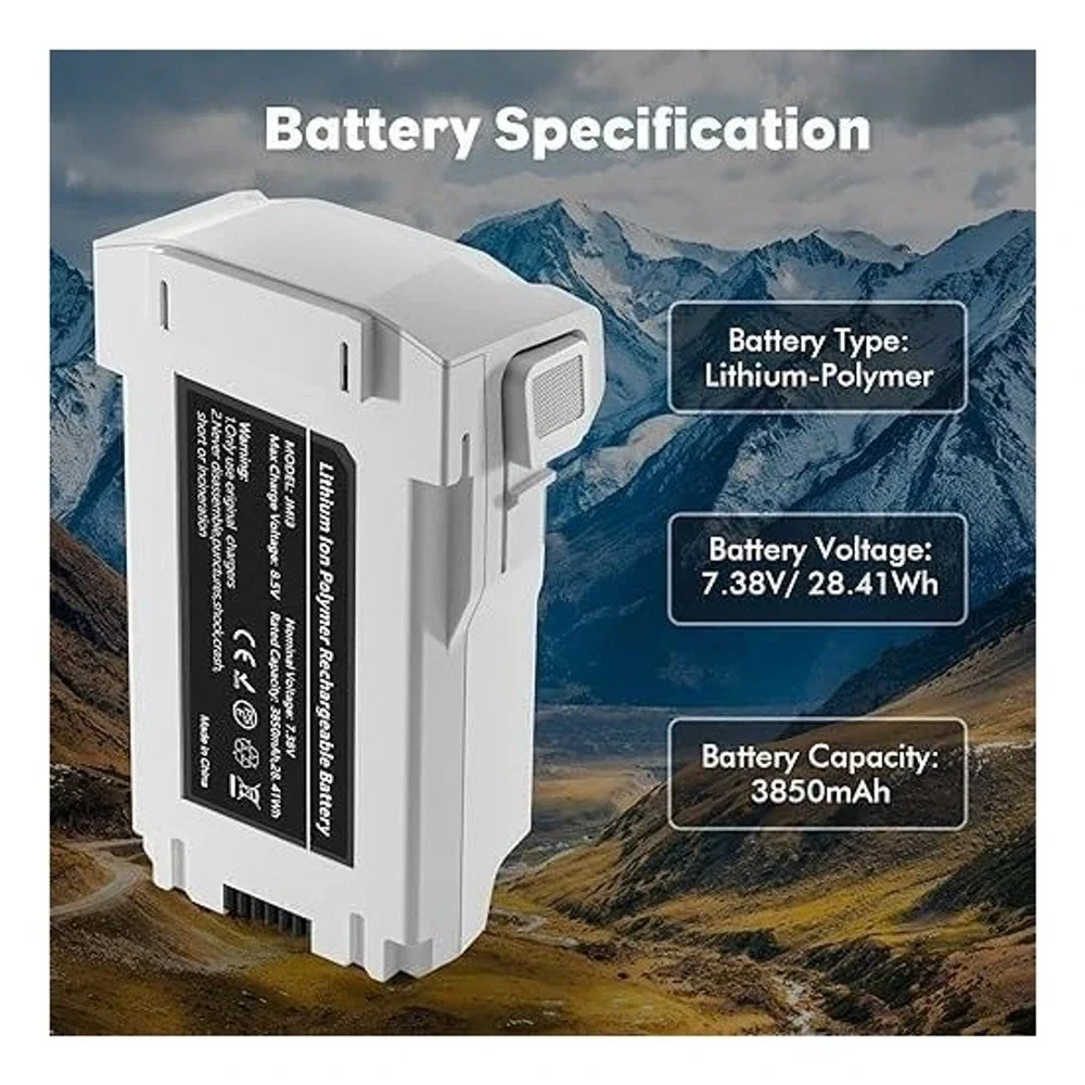 YATEOO Flight Battery Plus for DJI Mini 3 3 Pro 4 Pro 3850mAh 7.38V JMI3
